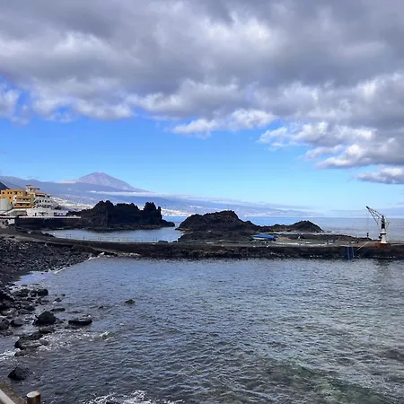 Manolo Pris, En El Mar, Teide Con Piscina Natural شقة El Pris